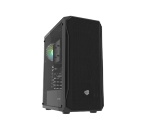 Obudowa Fury Shobo SH4 RGB Midi Tower z hartowanym szkłem czarna