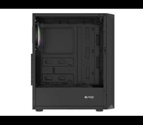 Obudowa Fury Shobo SH4 RGB Midi Tower z hartowanym szkłem czarna
