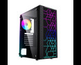 Obudowa Gembird Fornax 2500 RGB Midi Tower z hartowanym szkłem Obudowa Gembird Fornax 2500 RGB Midi Tower z hartowanym szkłem
