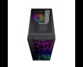 Obudowa Gembird Fornax 2500 RGB Midi Tower z hartowanym szkłem Obudowa Gembird Fornax 2500 RGB Midi Tower z hartowanym szkłem