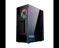 Obudowa Gembird Fornax 2500 RGB Midi Tower z hartowanym szkłem Obudowa Gembird Fornax 2500 RGB Midi Tower z hartowanym szkłem
