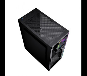 Obudowa Gembird Fornax 2500 RGB Midi Tower z hartowanym szkłem