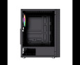 Obudowa Gembird Fornax 2500 RGB Midi Tower z hartowanym szkłem Obudowa Gembird Fornax 2500 RGB Midi Tower z hartowanym szkłem