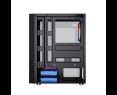 Obudowa Gembird Fornax 2500 RGB Midi Tower z hartowanym szkłem Obudowa Gembird Fornax 2500 RGB Midi Tower z hartowanym szkłem
