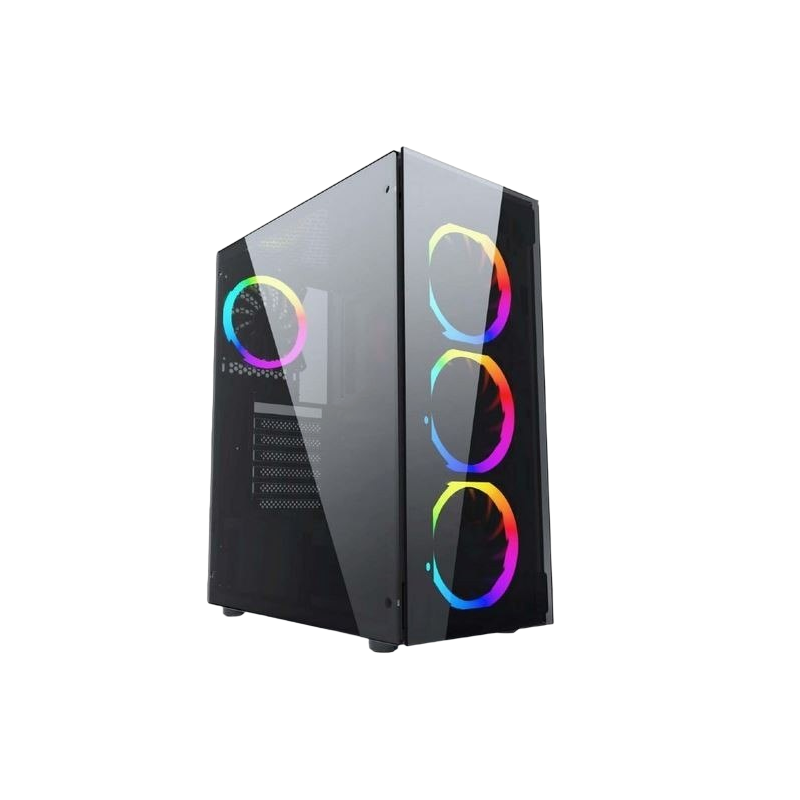 Obudowa Gembird Midi Tower Fornax 1500 RGB profesjonalna z wentylatorami Obudowa Gembird Midi Tower Fornax 1500 RGB profesjonalna z wentylatorami