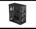 Obudowa Genesis Diaxid 605 ARGB MIDI TOWER USB-C czarna elegancka Obudowa Genesis Diaxid 605 ARGB MIDI TOWER USB-C czarna elegancka