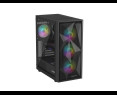 Obudowa Genesis Diaxid 605 ARGB MIDI TOWER USB-C czarna elegancka Obudowa Genesis Diaxid 605 ARGB MIDI TOWER USB-C czarna elegancka
