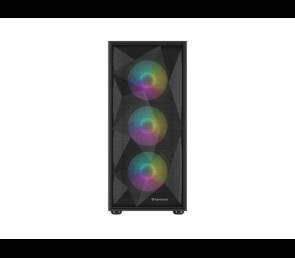 Obudowa Genesis Diaxid 605 ARGB MIDI TOWER USB-C czarna elegancka