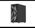 Obudowa Genesis Diaxid 605 ARGB MIDI TOWER USB-C czarna elegancka Obudowa Genesis Diaxid 605 ARGB MIDI TOWER USB-C czarna elegancka