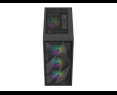 Obudowa Genesis Diaxid 605 ARGB MIDI TOWER USB-C czarna elegancka Obudowa Genesis Diaxid 605 ARGB MIDI TOWER USB-C czarna elegancka