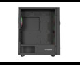 Obudowa Genesis Diaxid 605 ARGB MIDI TOWER USB-C czarna elegancka Obudowa Genesis Diaxid 605 ARGB MIDI TOWER USB-C czarna elegancka