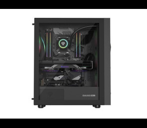 Obudowa Genesis Diaxid 605 ARGB MIDI TOWER USB-C czarna elegancka