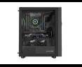 Obudowa Genesis Diaxid 605 ARGB MIDI TOWER USB-C czarna elegancka Obudowa Genesis Diaxid 605 ARGB MIDI TOWER USB-C czarna elegancka