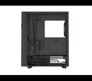 Obudowa Genesis Diaxid 605 ARGB MIDI TOWER USB-C czarna elegancka