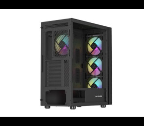 Obudowa Genesis Diaxid 605 ARGB MIDI TOWER USB-C czarna elegancka