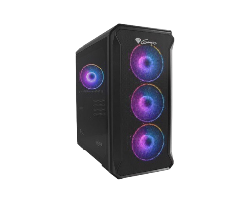 Obudowa Genesis Irid 503 V2 Micro Tower ARGB z wentylatorami USB 3.0