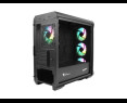 Obudowa Genesis Irid 503 V2 Micro Tower ARGB z wentylatorami USB 3.0 Obudowa Genesis Irid 503 V2 Micro Tower ARGB z wentylatorami USB 3.0