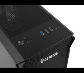 Obudowa Genesis Irid 503 V2 Micro Tower z oknem USB 3.0 czarna