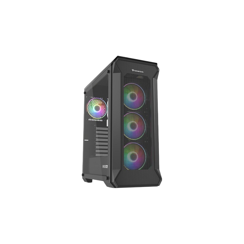 Obudowa Genesis Irid 505 V2 ARGB midi tower z oknem USB 3.0 Obudowa Genesis Irid 505 V2 ARGB midi tower z oknem USB 3.0