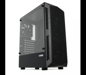 Obudowa iBOX Lupus 27 RGB Midi Tower z hartowanym szkłem