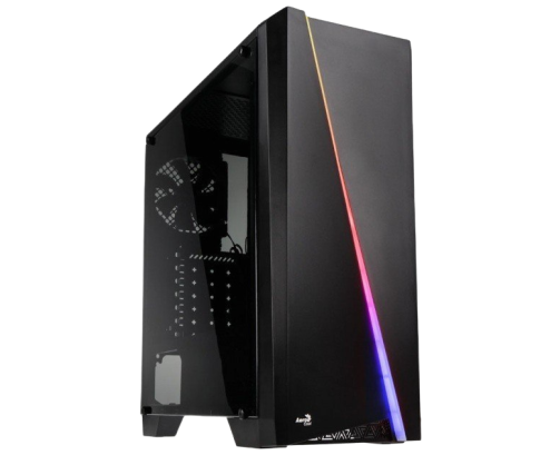 Obudowa komputerowa AeroCool PGS CYLON RGB ADVANCE ATX czarna z wentylatorami