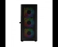 Obudowa Komputerowa Logic Aramis ARGB MIDI czarna z wentylatorami LED Obudowa Komputerowa Logic Aramis ARGB MIDI czarna z wentylatorami LED