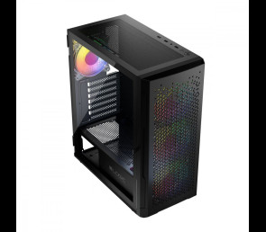 Obudowa Komputerowa Logic Aramis ARGB MIDI czarna z wentylatorami LED