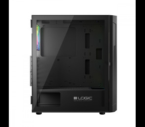Obudowa Komputerowa Logic Aramis ARGB MIDI czarna z wentylatorami LED