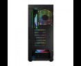 Obudowa Komputerowa Logic Aramis ARGB MIDI czarna z wentylatorami LED Obudowa Komputerowa Logic Aramis ARGB MIDI czarna z wentylatorami LED