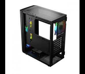 Obudowa Komputerowa Logic Aramis ARGB MIDI czarna z wentylatorami LED