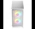 Obudowa Komputerowa Logic Atos ARGB Mini USB 3.0 biała gamingowa Obudowa Komputerowa Logic Atos ARGB Mini USB 3.0 biała gamingowa