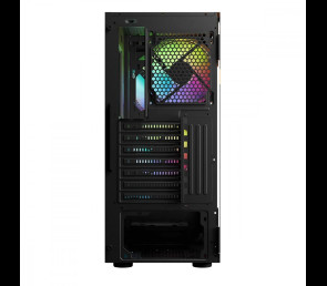 Obudowa komputerowa Logic Concept Arya ARGB Midi Tower czarna z wentylatorami