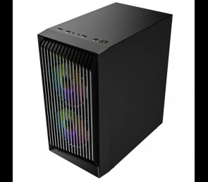 Obudowa komputerowa Logic Concept ATOS ARGB MINI USB 3.0 gamingowa czarna