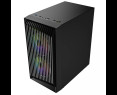 Obudowa komputerowa Logic Concept ATOS ARGB MINI USB 3.0 gamingowa czarna Obudowa komputerowa Logic Concept ATOS ARGB MINI USB 3.0 gamingowa czarna