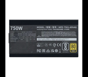 Cooler Master Zasilacz MWE Gold 750W v2 ATX 3.1 modularny 80 PLUS Gold