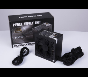 Gembird Zasilacz ATX 80+Bronze 600W z aktywnym PFC 12cm wentylator