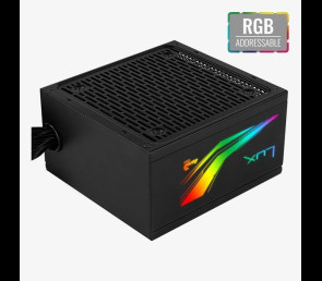 Zasilacz AeroCool LUX RGB 650W 80+Bronze cichy niebieski z RGB