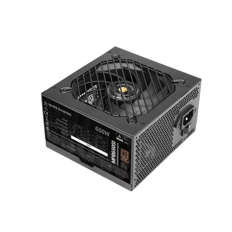 Zasilacz AeroCool Tacens Mars MPB650SI 650W 80Plus Bronze wydajny Zasilacz AeroCool Tacens Mars MPB650SI 650W 80Plus Bronze wydajny