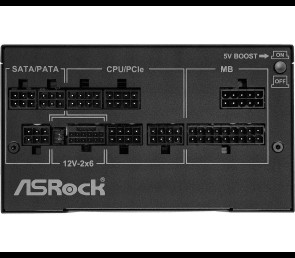 Zasilacz ASRock PG-750G 750W 80PLUS GOLD modularny z wentylatorem 135mm