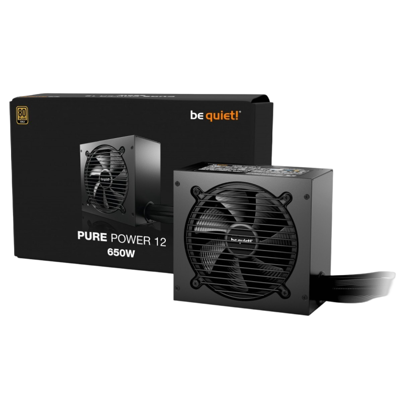 Zasilacz Be quiet! Pure Power 12 650W ATX 3.1 80PLUS GOLD cichy niezawodny Zasilacz Be quiet! Pure Power 12 650W ATX 3.1 80PLUS GOLD cichy niezawodny