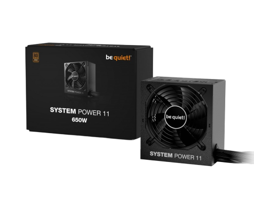 Zasilacz Be quiet! System Power 11 650W 80+ Bronze cichy i niezawodny
