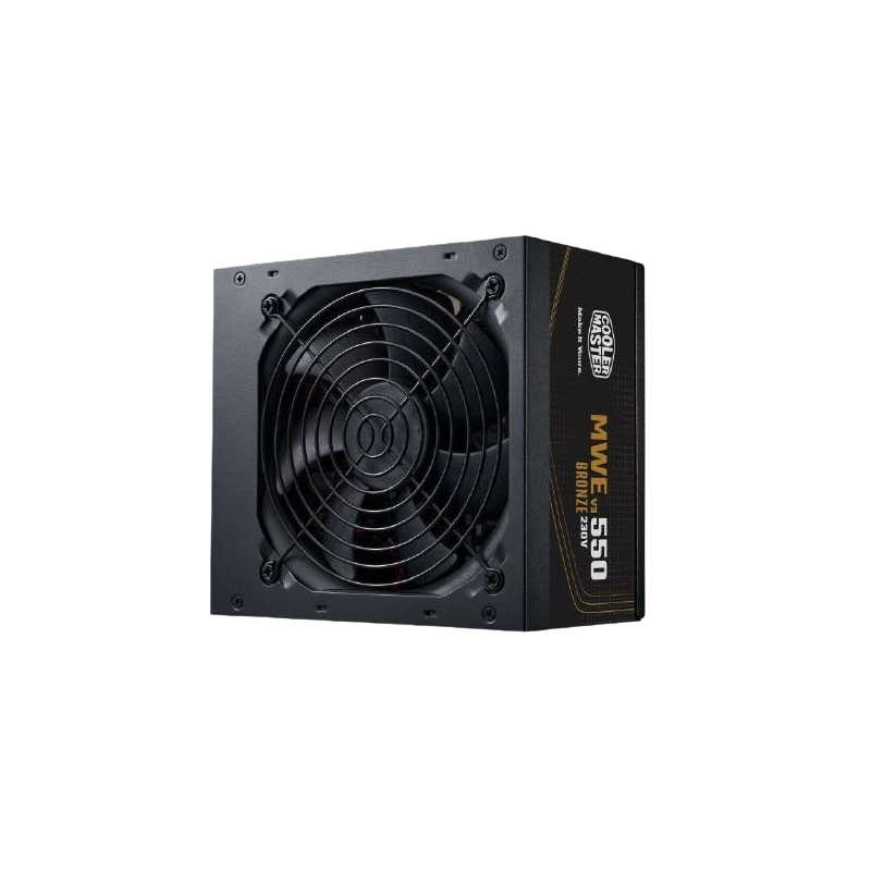 Zasilacz Cooler Master MWE Bronze 550W v3 80+ ATX 3.1 wydajny cichy Zasilacz Cooler Master MWE Bronze 550W v3 80+ ATX 3.1 wydajny cichy