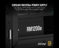 Zasilacz Corsair RM1200e 1200W 80+Gold modularny ATX 3.1 cichy Zasilacz Corsair RM1200e 1200W 80+Gold modularny ATX 3.1 cichy
