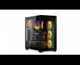 Obudowa Krux Exo ARGB Midi Tower z hartowanym szkłem czarna Obudowa Krux Exo ARGB Midi Tower z hartowanym szkłem czarna
