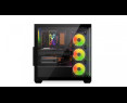 Obudowa Krux Exo ARGB Midi Tower z hartowanym szkłem czarna Obudowa Krux Exo ARGB Midi Tower z hartowanym szkłem czarna