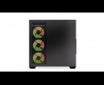 Obudowa Krux Exo ARGB Midi Tower z hartowanym szkłem czarna Obudowa Krux Exo ARGB Midi Tower z hartowanym szkłem czarna