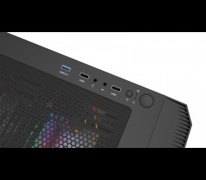 Obudowa Krux Vortex RGB przewiewna z wentylatorami 200 mm