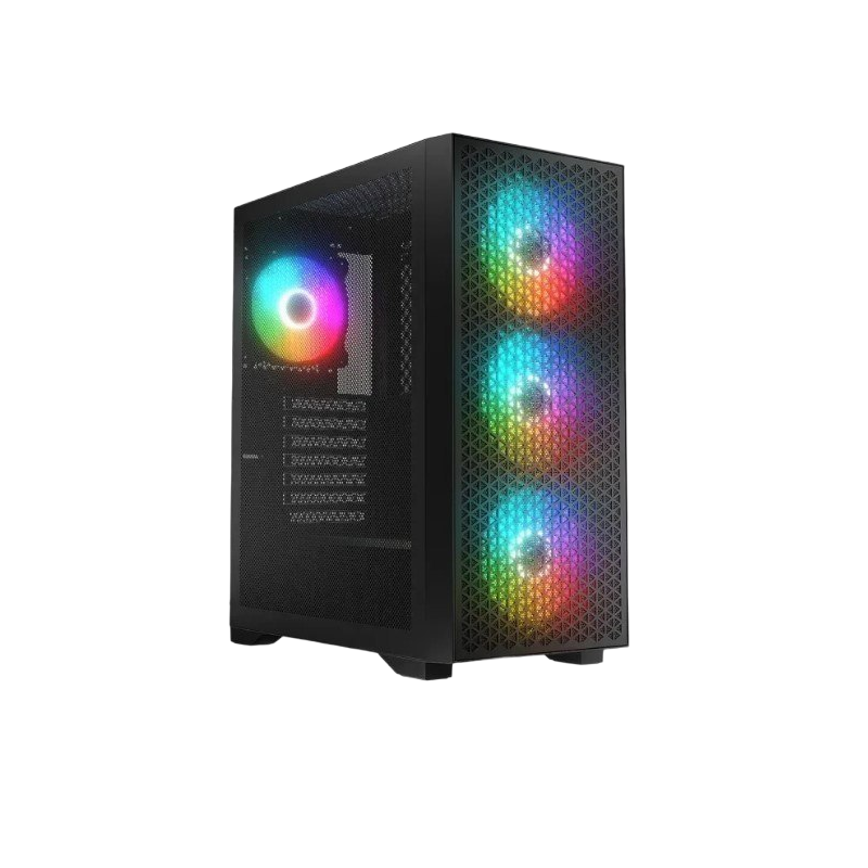 Obudowa Logic Concept Dart Pro ARGB Midi czarna przewiewna dla graczy Obudowa Logic Concept Dart Pro ARGB Midi czarna przewiewna dla graczy