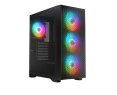 Obudowa Logic Concept Dart Pro ARGB Midi czarna przewiewna dla graczy Obudowa Logic Concept Dart Pro ARGB Midi czarna przewiewna dla graczy