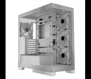 Obudowa MODECOM Volcano Space ARGB Biała nowoczesna Midi Tower